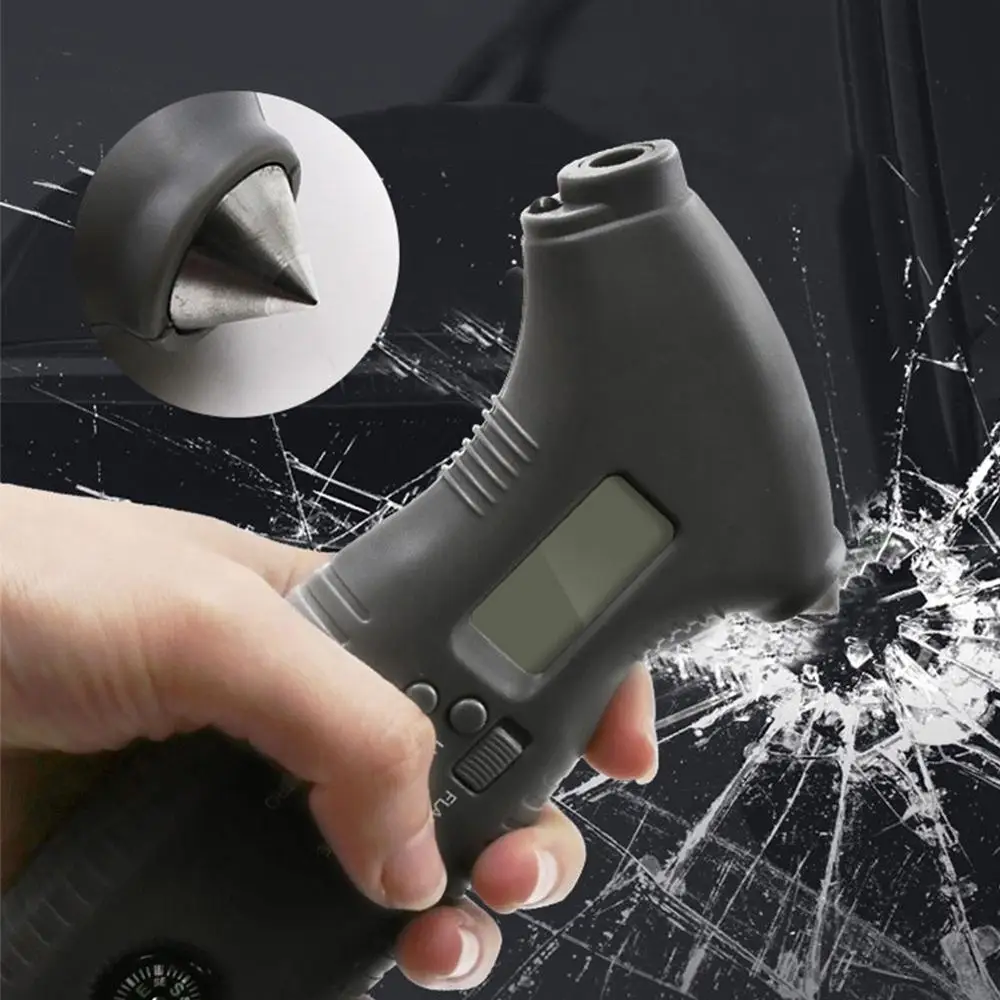 Многофункциональный Автомобильный светодиодный датчик давления в шинах с