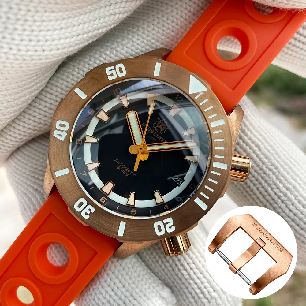 

Часы STEELDIVE Мужские механические с сапфировым стеклом, 200 м