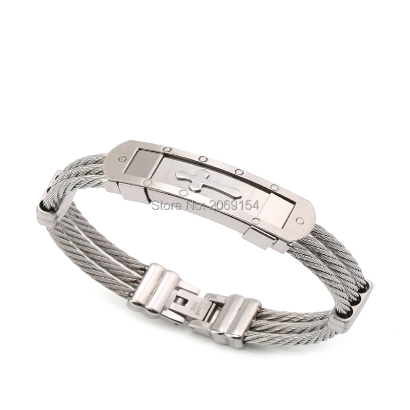 Мужской браслет золотые ювелирные изделия очаровательные классический и