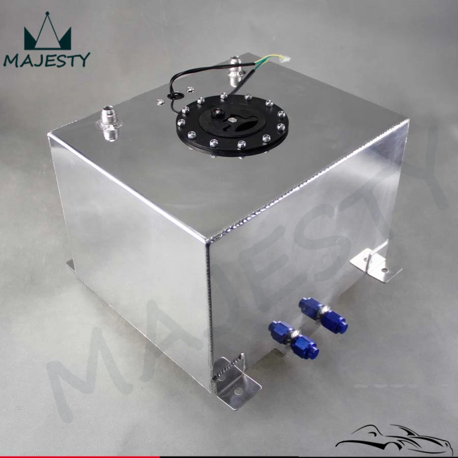 8 галлонов 30 5 л гоночный Дрифт топливный бак полированный алюминий + уровень