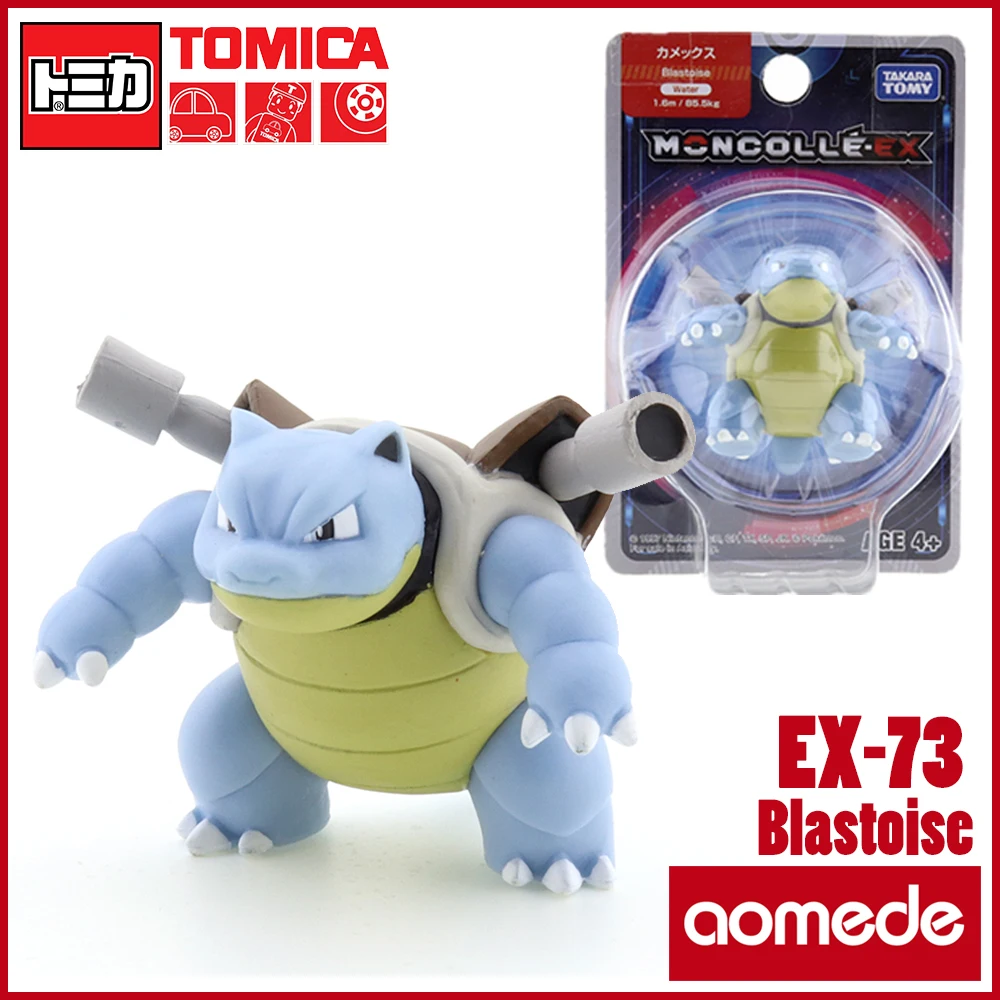 

Takara Tomy Pokemon Moncolle Monster Collection MS-16 Blastoise Moncolle 3-5cm Mini Resin Anime Figure Toys For Collectible