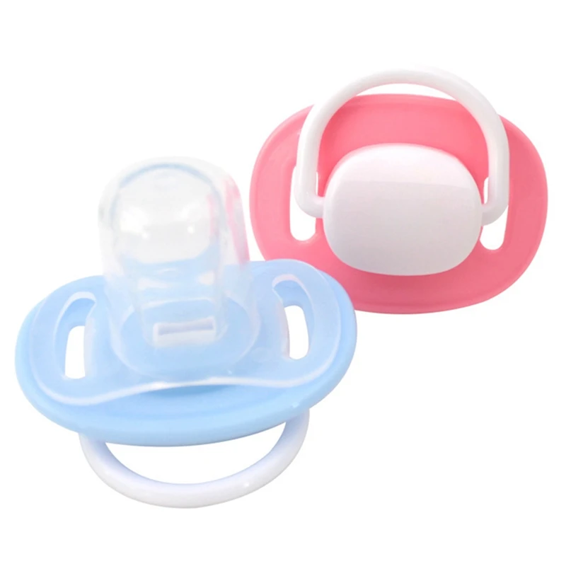 Милая Детская Соска с плоской головкой соска игрушки для новорожденных