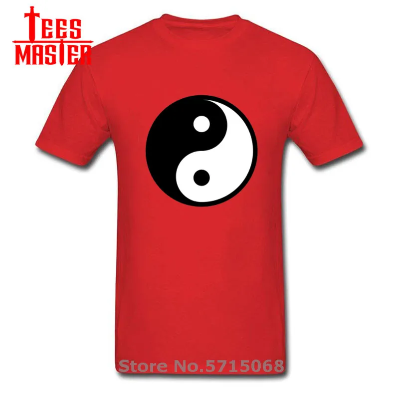 Китайский кунг фу Тай Чи Инь Ян футболка мальчик Harajuku XS 5XL размера плюс мир