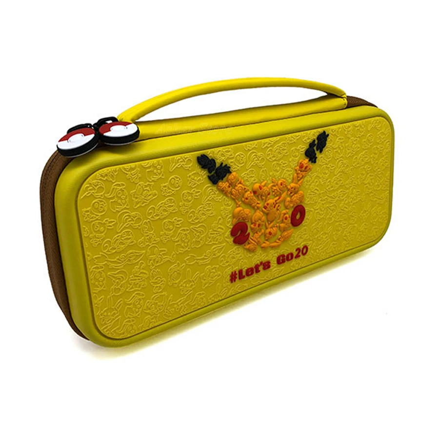 Pikachu Новинка года. Жесткий защитный чехол для переноски с 3D рисунком. Чехол для хранения Nitendo Switch Console& Accessories - Цвет: Pikachu