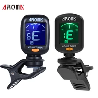 at 01a101 guitar tuner rotatable clip on tuner lcd display for chromatic acoustic guitar bass ukulele guitar accessories