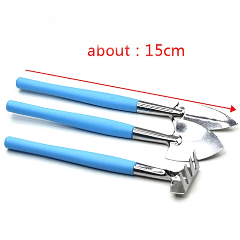 

3Pcs Home Gardening Tool Digging Suits Shovel Rake Garden Tools Combination