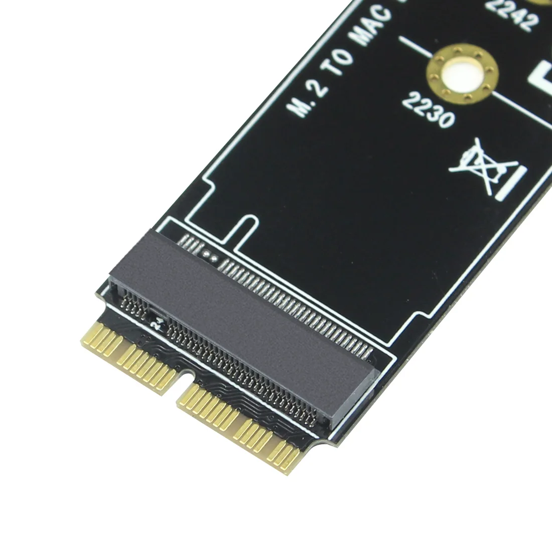M key M.2 PCIe AHCI SSD адаптер карта для MACBOOK Air 2013 2014 2015 2017 A1465 A1466 Pro A1398 A1502 A1419 2230 2280 SSD|Платы