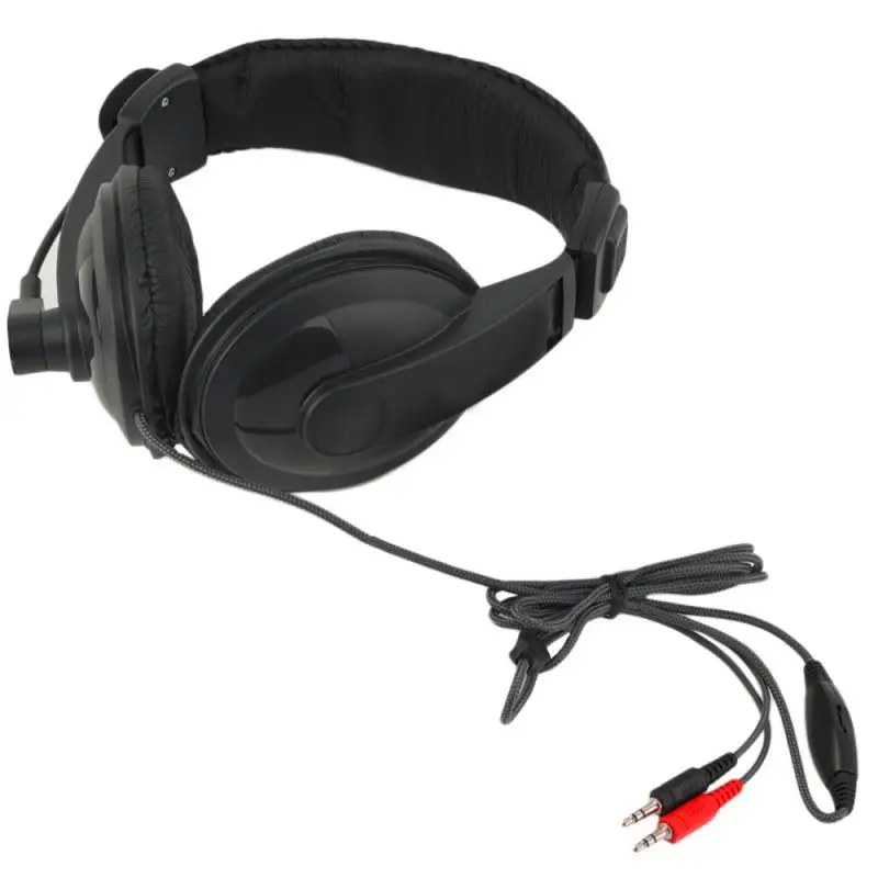 hot sale wired headphones business bass stereo headset gaming earphones with microphone for pc laptop mobile phone video meeting free global shipping