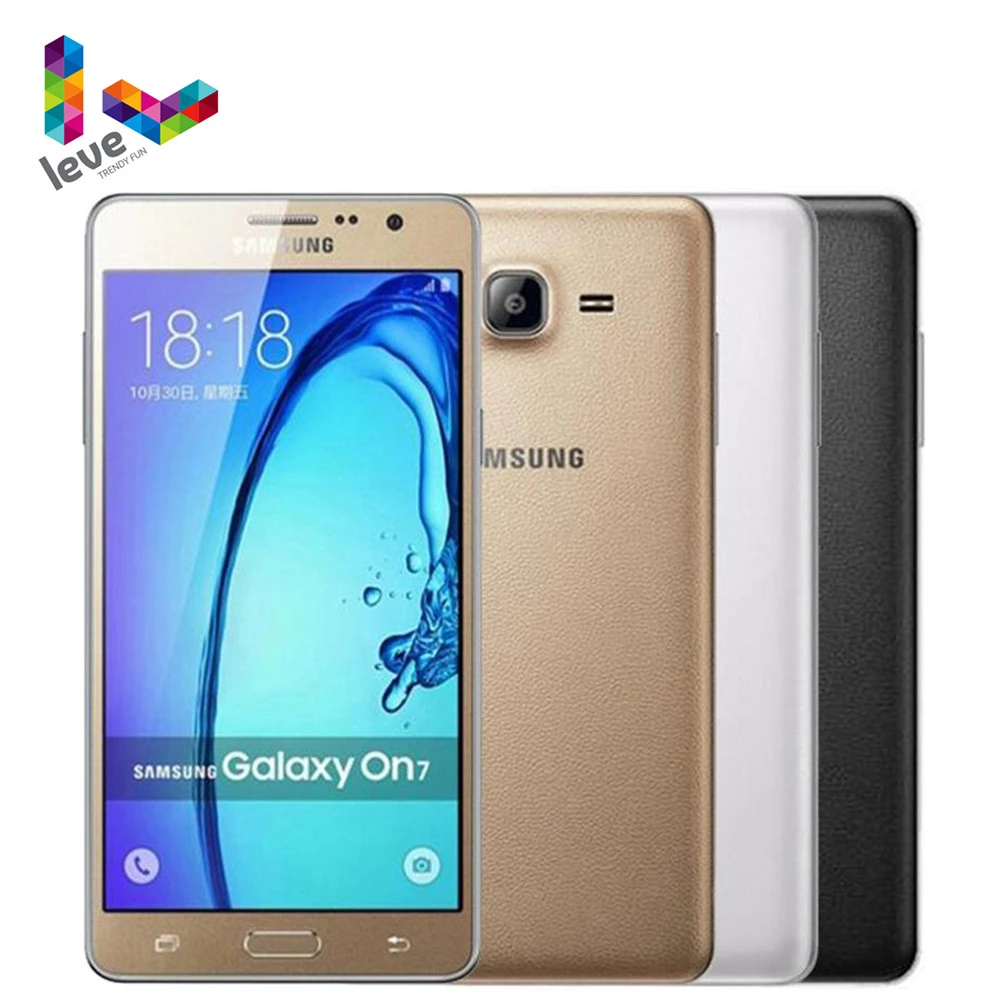 

Original Unlocked Samsung Galaxy On7 SM-G6000 Dual SIM Mobile Phone 5.5" 1.5GB RAM 8&16GB ROM 13MP Quad Core 4G LTE Smartphone