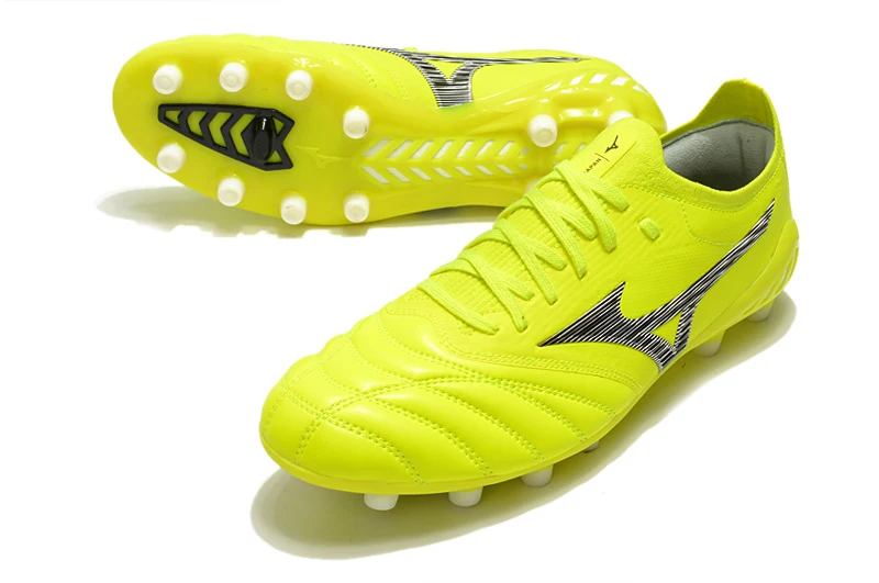 Оригинальная обувь Mizuno Creation MORELIA NEO III мужская вязаная FG Кроссовки спортивная