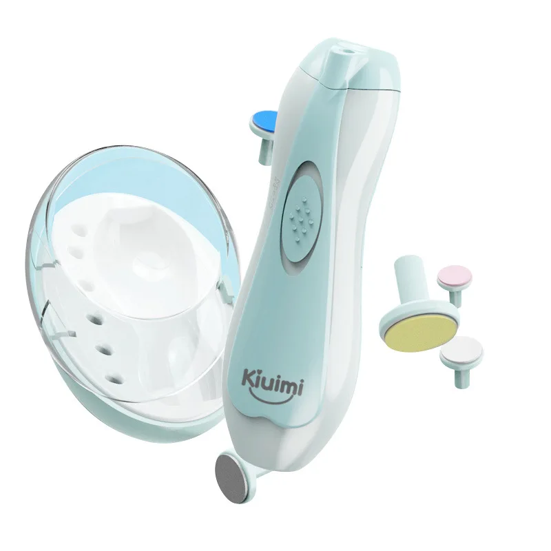 

Baby Electric Nail Grinder Baby Nail Clipper Newborn Children's Anti Pinch Six Piece Suit
