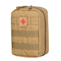 outdoor emergency medical pockets army tactical first aid kit hunting camping surivival tool bag molle edc bags belt pack bolso