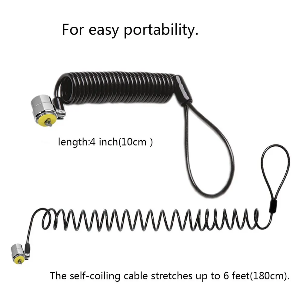 Весенний дизайн ультра-безопасный компьютерный замок-Противоугонный