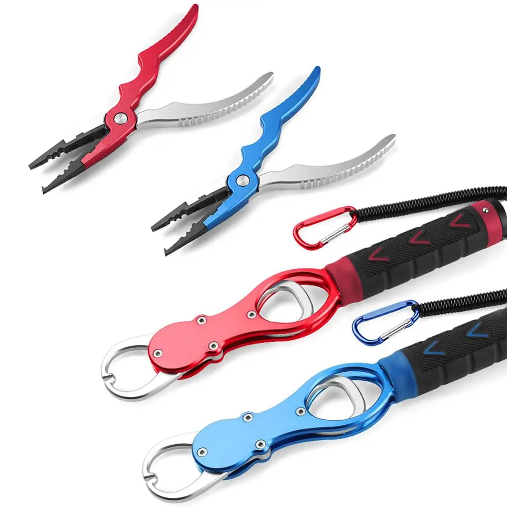 Щипцы для резки ножницы набор рыбы захват пинцер рыболовная приманка липкая