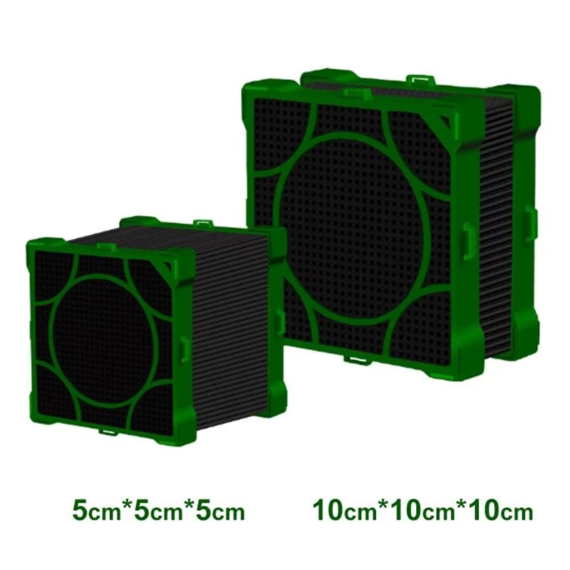 Аквариумный фильтр кубики сильная фильтрация поглощение активированный углерод Магнитный аквариум