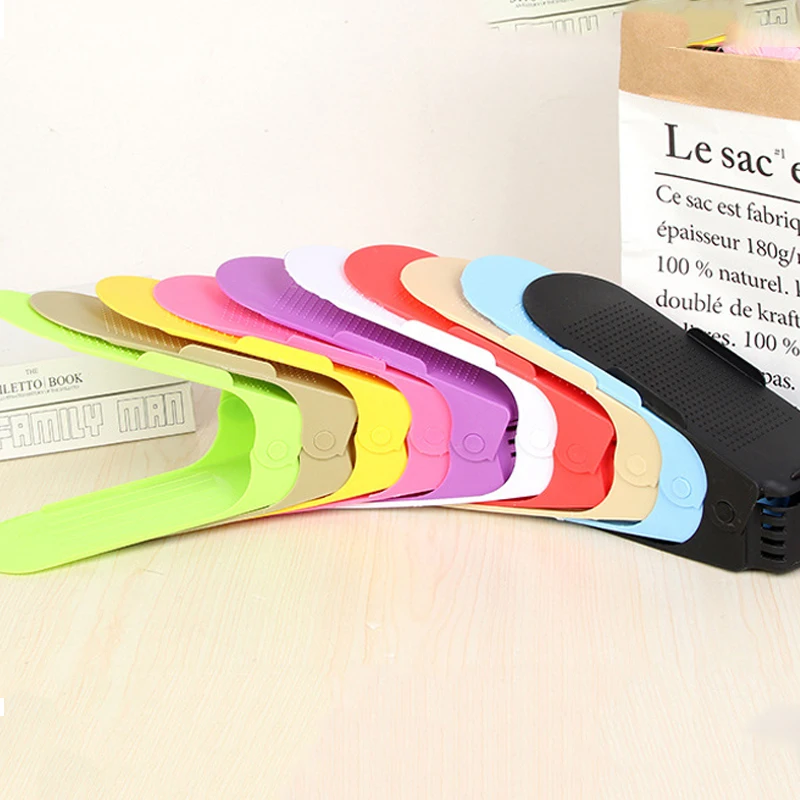 Прочный регулируемый держатель для обуви 10 шт. органайзер экономя пространства