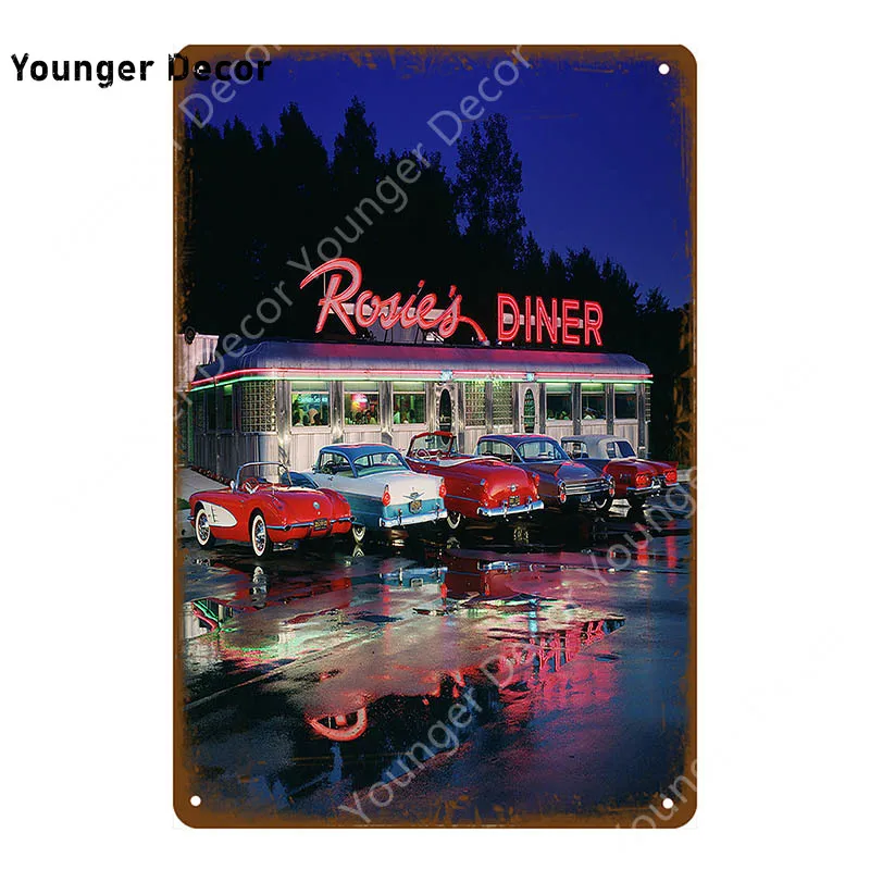 Американские грузовики на заказ гаражная металлическая пластина винтажный