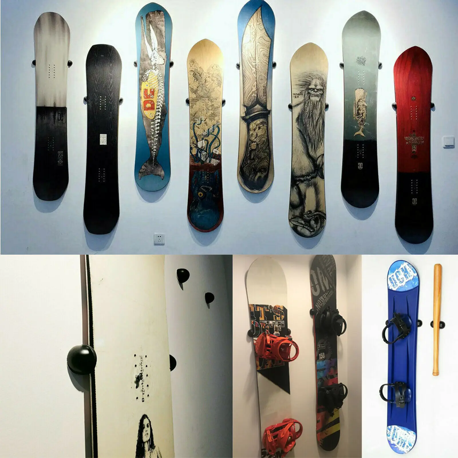 2 шт./упаковка крепление на стену для сноуборда | Дом и сад