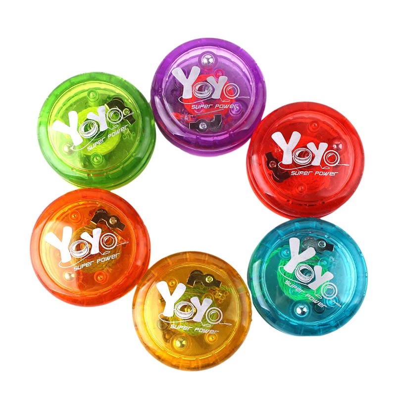 1 шт. подшипник двухсторонняя красочная лампа yoyo мяч детские игрушки для
