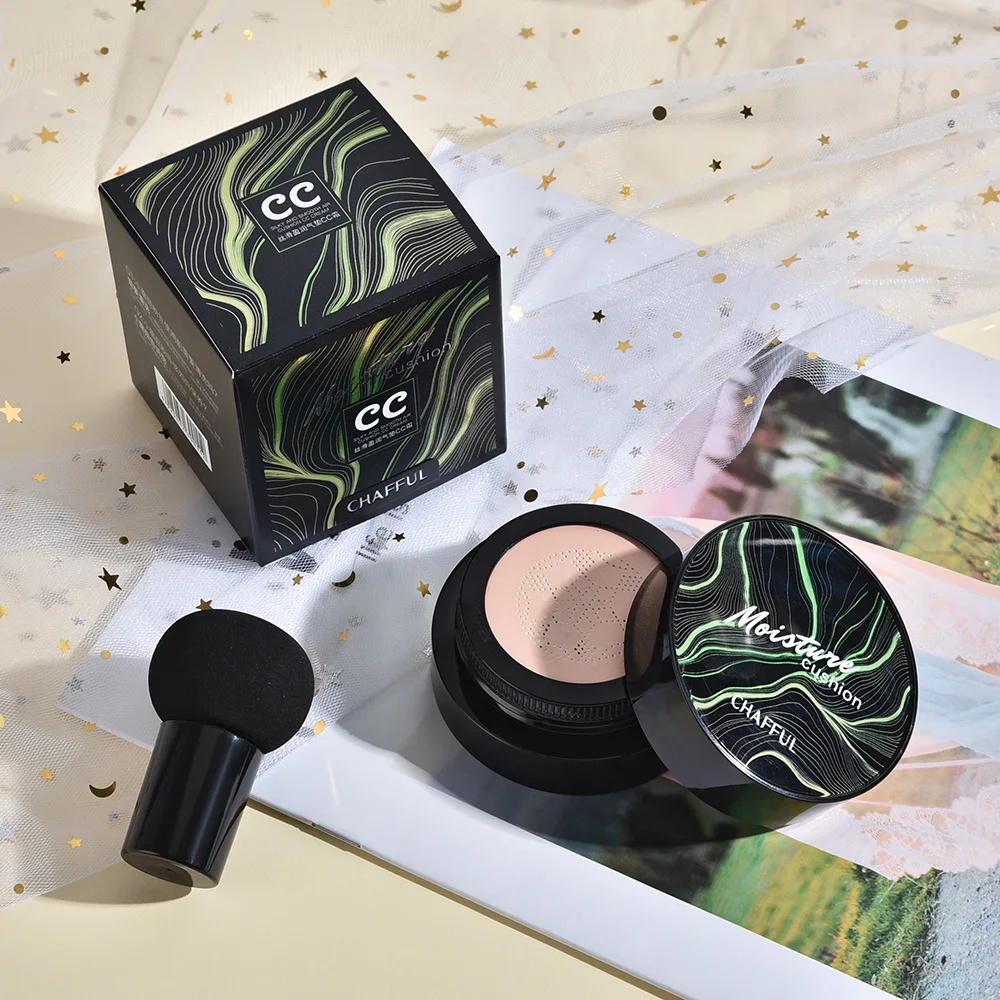 

Mushroom Head Air Cushion CC Cream Moisturizing Concealer Foundation Air-permeable Natural Brightening Makeup BB Cream Cosmetics