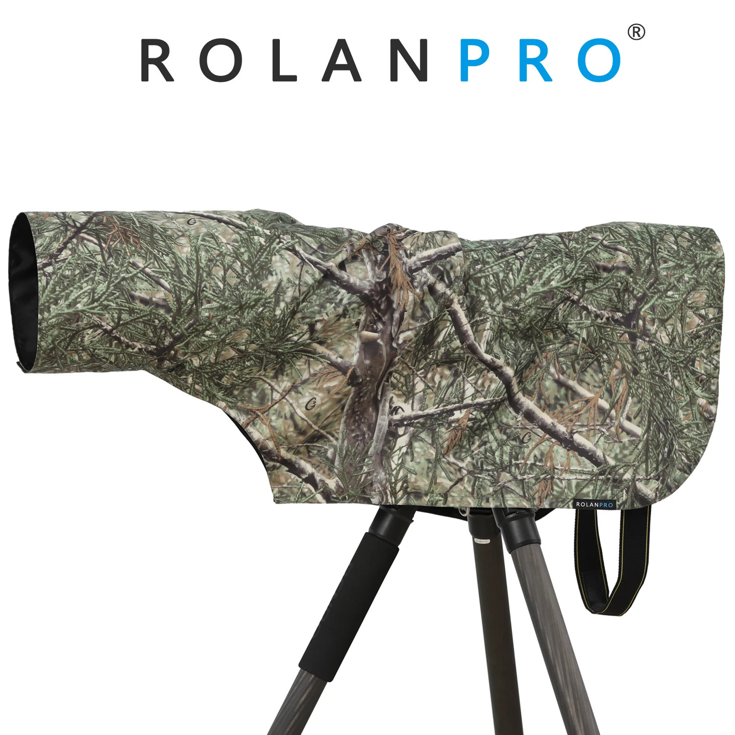ROLANPRO New Color Rain Cover Raincoat for Telephoto Lens Rain Cover/Lens Raincoat Army Green Camo Guns Clothing L M S XS XXS