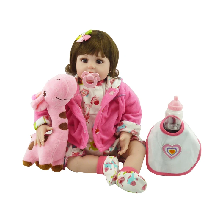 20 &quotReborn Baby Doll с кукла&quot Жираф &quotвсего тела Силиконовые Винил очаровательны