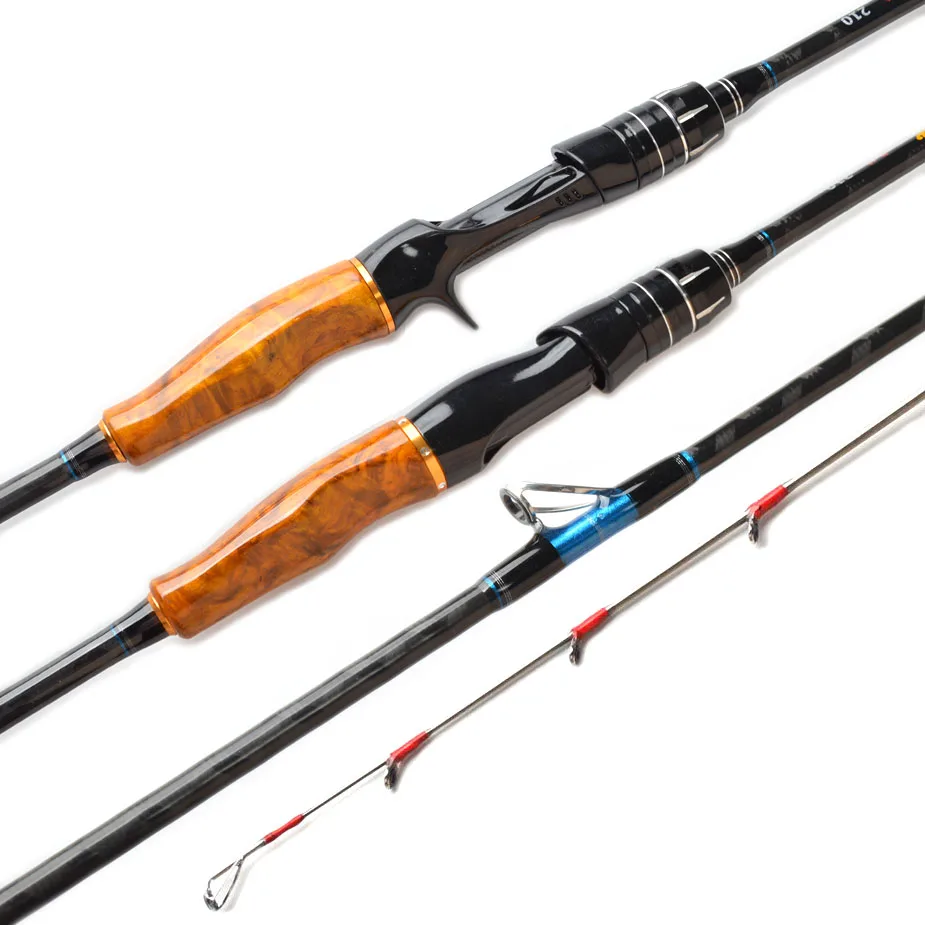 Японская удочка для морской рыбалки 1 8 м 2 секции MH 50-180 г наконечник из титанового