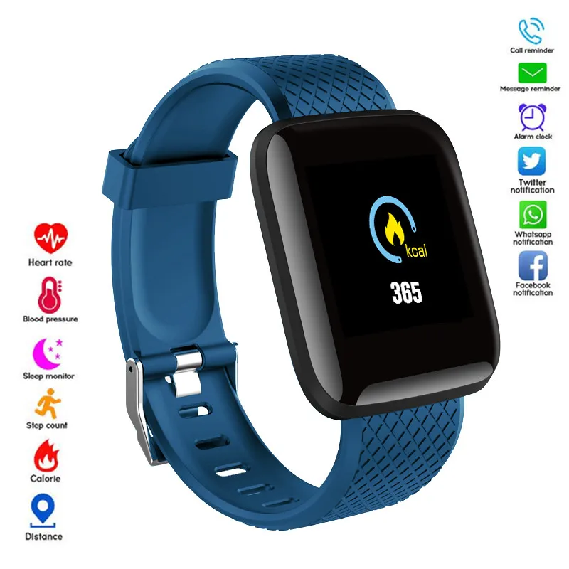 Новый D13 умный Браслет фитнес трекер пульсометр монитор кровяного давления смарт