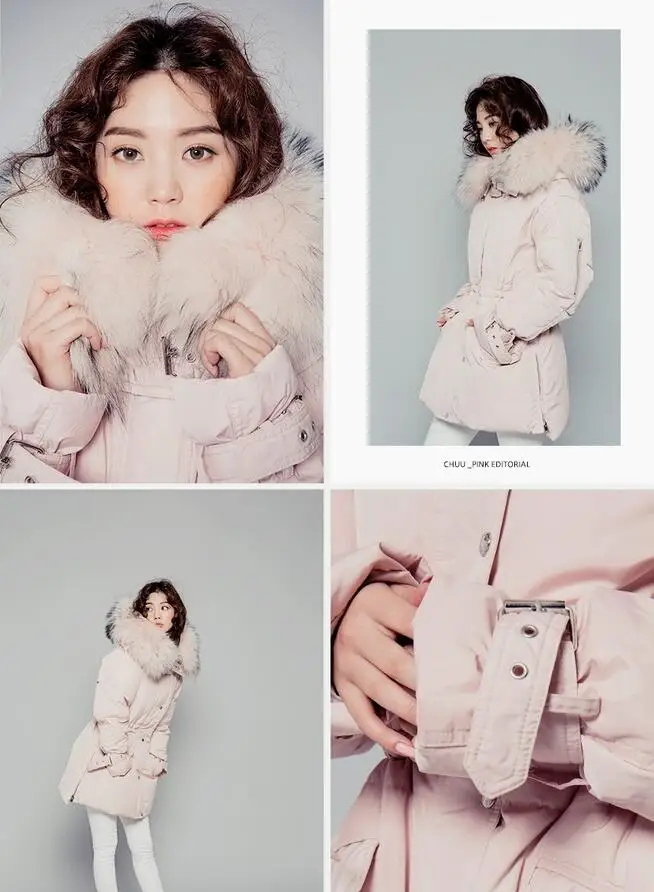 

Winter Jacket Women 2019 New High Quality Women Long Down Coat Big Size Loose 90% White Duck Down Jacket Female Thick Warm Coat