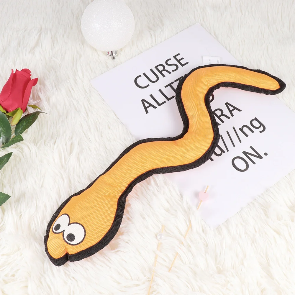 

Bite Resistance Funny Educational Playing Doll Creative Pet Training Snake Sound (Snake)