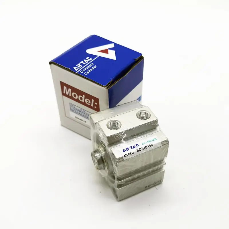 Оригинальный Airtac Компактный цилиндр SDA40X15 диаметр 40 мм ход 150 Пневматический