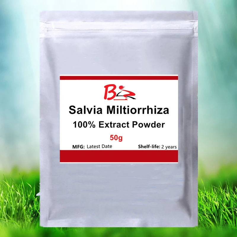 Экстракт корня шалвии Miltiorrhiza 50 г-1000 г порошок шалфея Miltiorrhizae дан Шен S. Милтиорриза