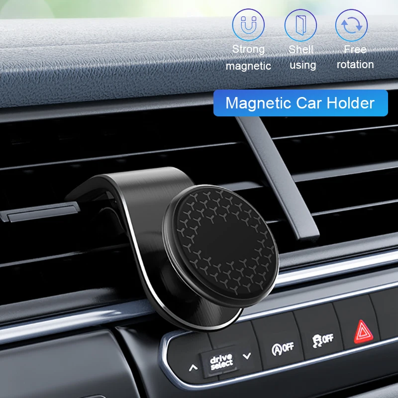 

Универсальный автомобильный держатель для телефона, автомобильная магнитная подставка для мобильных телефонов, для планшетов и смартфоно...
