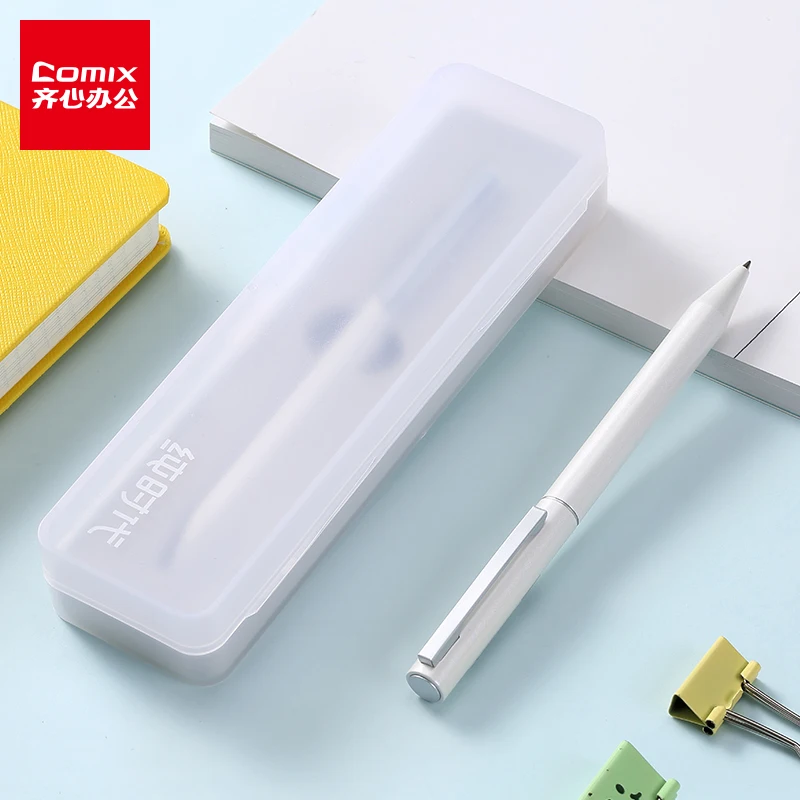 Металлическая вращающаяся гелевая ручка с 0 5 мм гелевыми стержнями для ручек Xiaomi