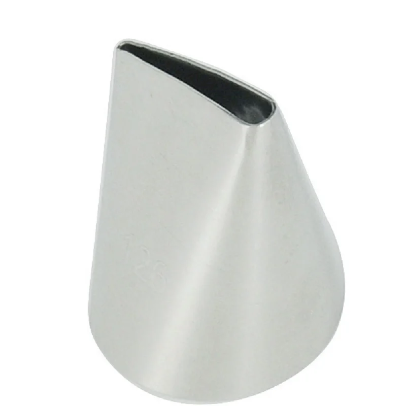 

(20pcs/Lot) Free Shipping MRFHigh Quality Stainless Steel 18/8 Medium Cake Decorating Petal Icing Nozzle #126