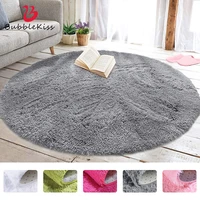 bubble kiss round rugs for bedroom plush soft comfort living room bedside coffee table floor mats room decoration teenager rugs