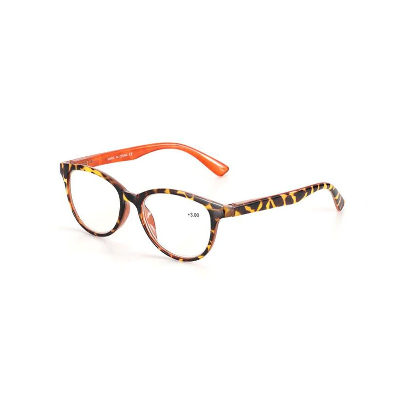 leopard Zilead очки для чтения с защитой от радиации мужские и женские очки из смолы для дальнозоркости очки с диоптрием+ 1,0to+ 3,5 - Цвет оправы: leopard