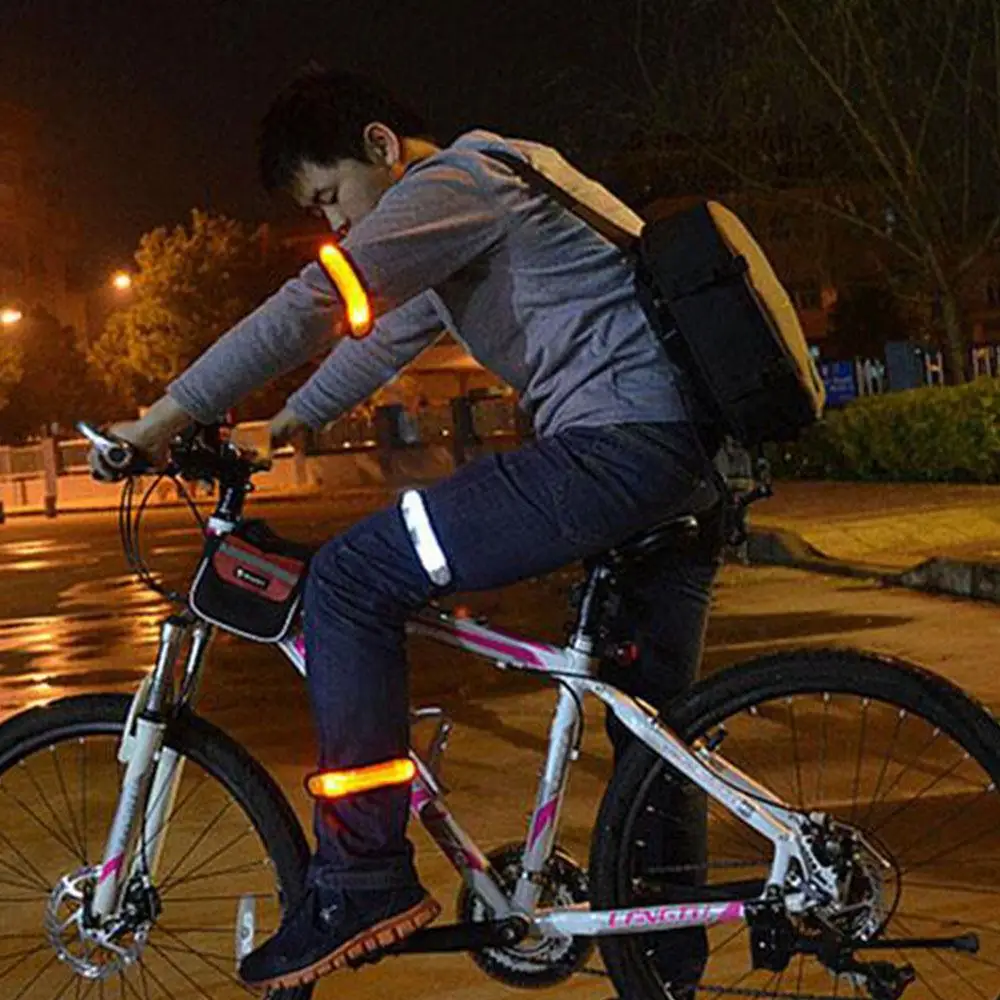 

Flashing 7 Color LED Gift Outdoor Running Belt Arm Band Sport Unisex Strap Accessories