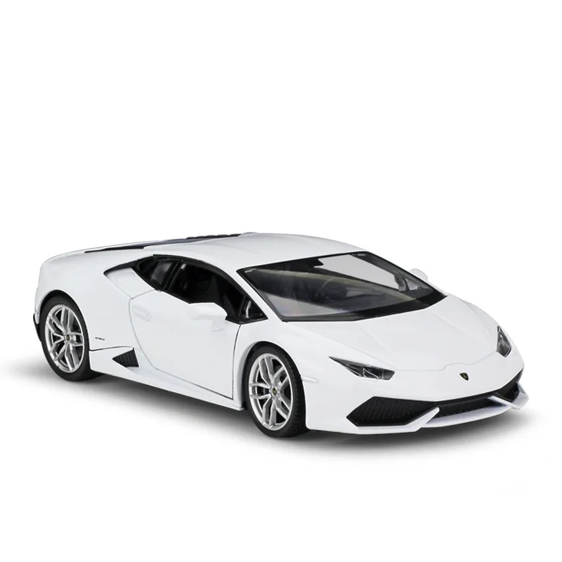 WELLY Модель автомобиля 1:24 Литой автомобиль Lamborghini Huracan спортивный игрушечный из