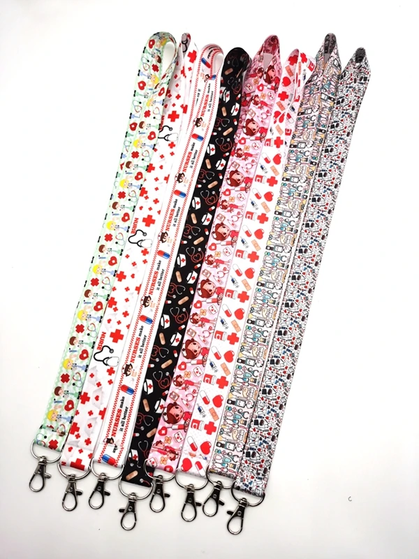 Лидер продаж новинка 20 шт. врач-медсестра ремешки для шеи держатель Бейджа