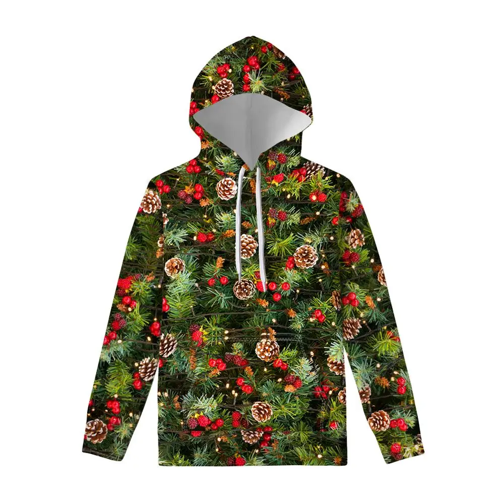 C957Z72 FORUDESIGNS/уродливые Рождественские толстовки с принтом животных; Женская толстовка; пуловеры в стиле Харадзюку; уличная толстовка с капюшоном и длинными рукавами - Цвет: C957Z72