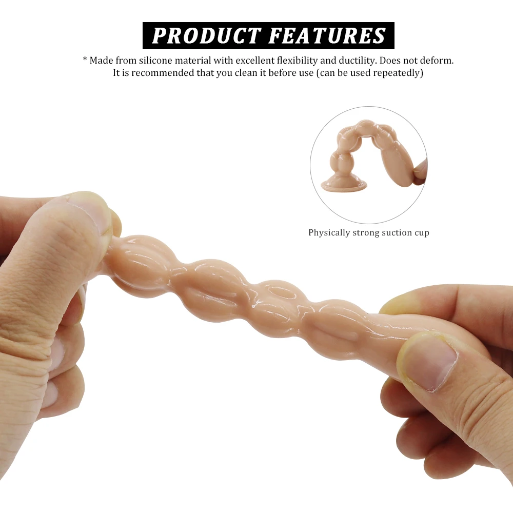 EXVOID Анальная пробка Вагина массажер для точки G на присоске силиконовая товары