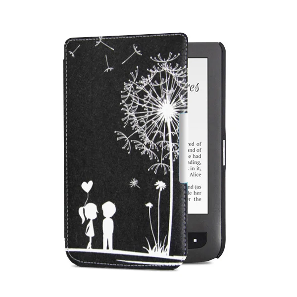 PB624 SY PGY Чехол из искусственной кожи для pocketbook 641 aqua 2 для pocketbook aqua ereader+ Бесплатный подарок - Цвет: PB624 SY PGY