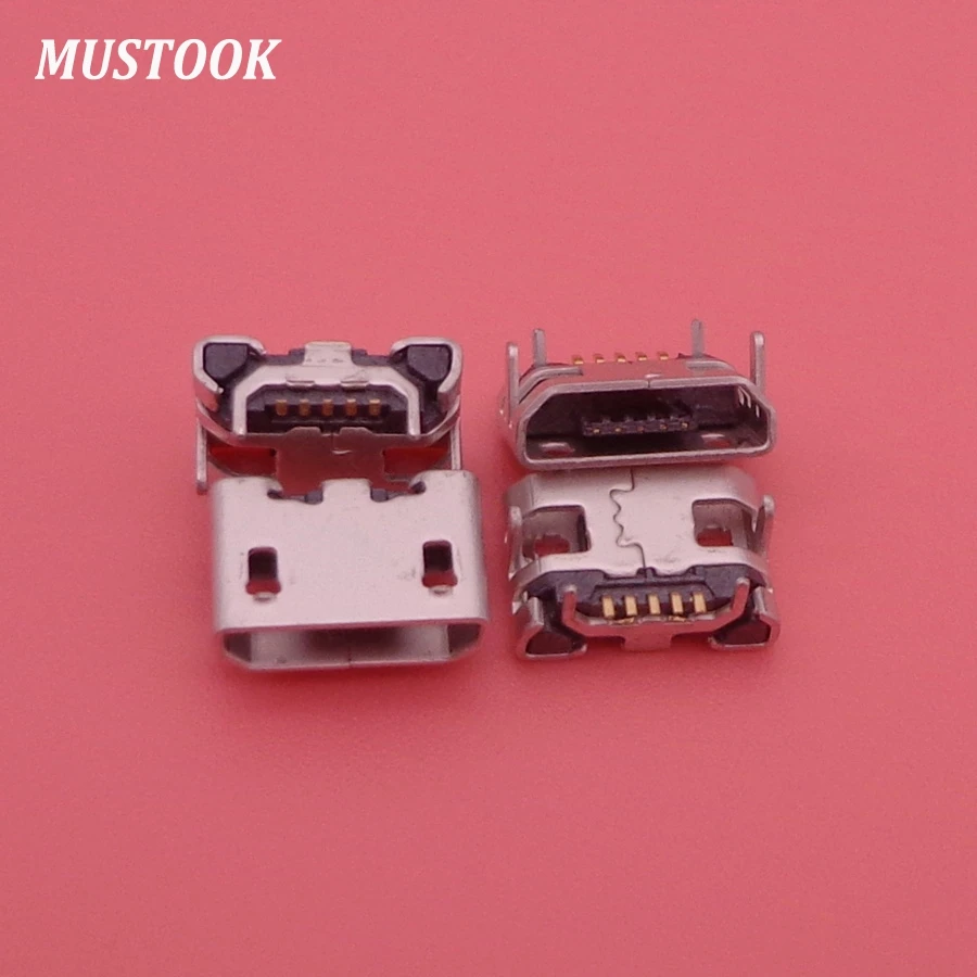 50 шт./лот micro mini USB гнездо разъема порта зарядки разъем Замена Разъем для Lenovo Tab 2 A10