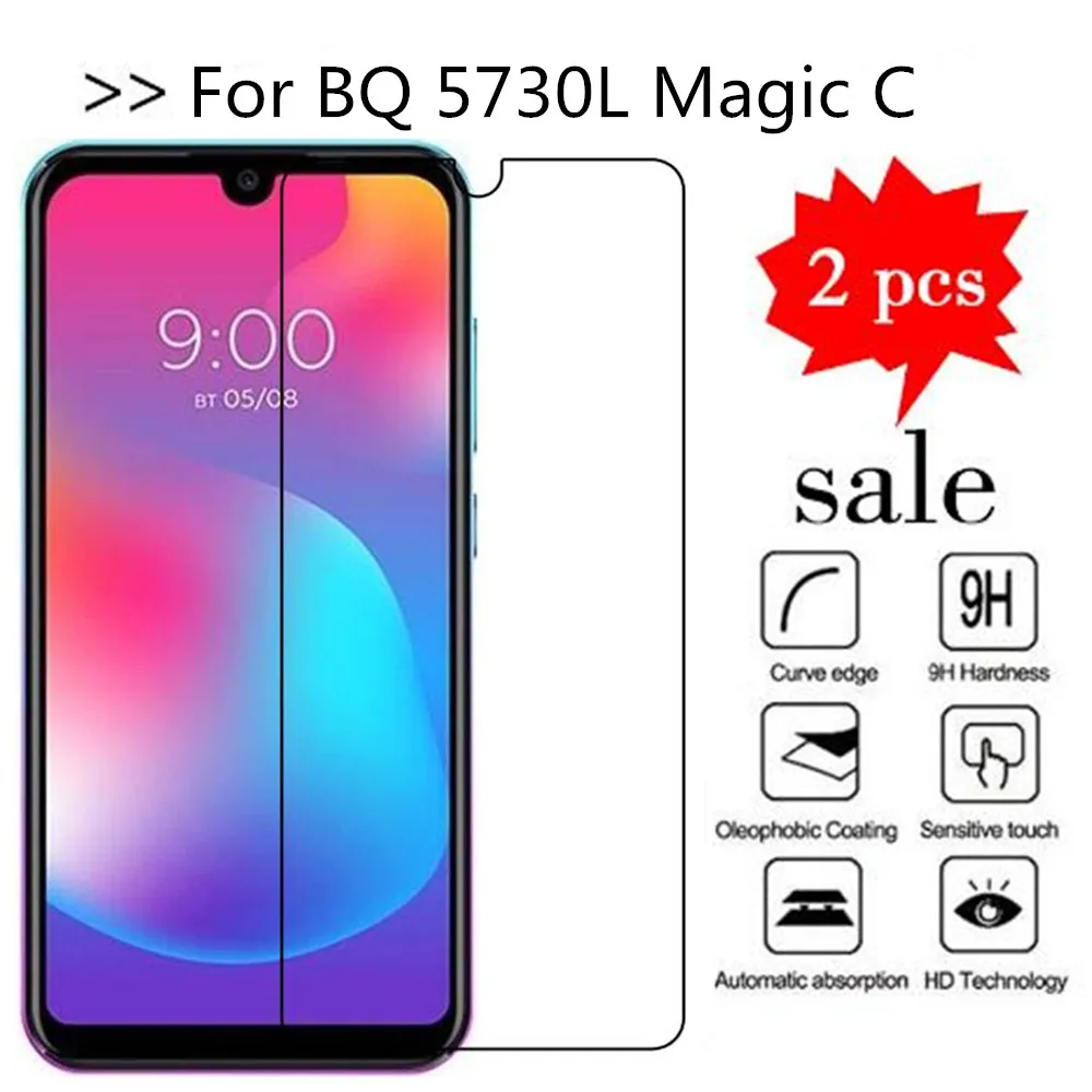 2 шт Стекло для BQ 5730L Magic C протектор экрана закаленное стекло для BQ 5730L Magic C защитная пленка
