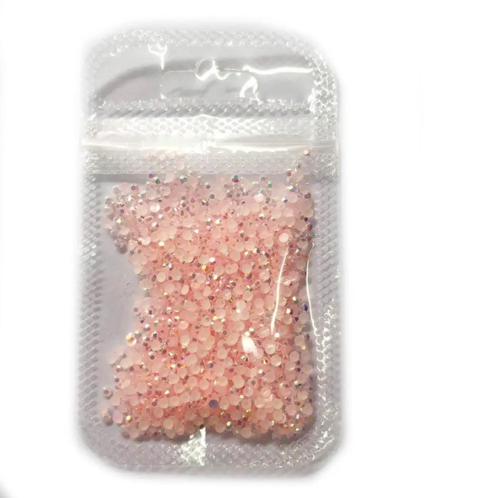 1000 шт./лот Стразы 2 мм акриловые стразы AB для ногтей с горным хрусталем 3D не