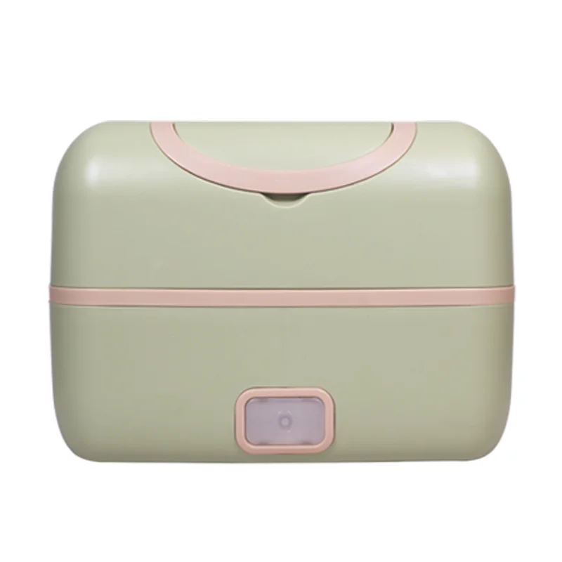 

pp220V 200W Electric Meals Heating Box Multi Cooker Mini Portable Electric Rice Cooker With Stainless Steel Inner EU/AU/UK/US