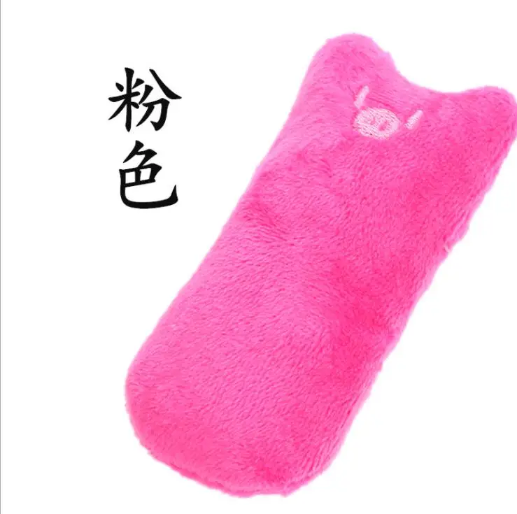 Cat bite resistant plush toys Funny Interactive Teeth Grinding Catnip Toys Claws Thumb Bite mint For Cats | Дом и сад