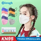 Маска ffp2 детская KN95 маска Корейская рыбка fpp2 цвета одобрена Защитная многоразовая ffp2