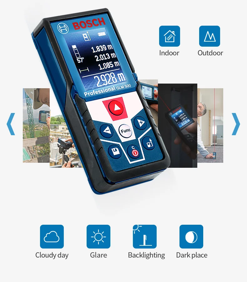 BOSCH лазерный дальномер 25/30/40/50/70/80/250 метров электронный инфракрасный объем номер линейка Высокоточный измерительный прибор